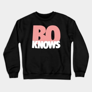 Bo Knows Baseball Crewneck Sweatshirt